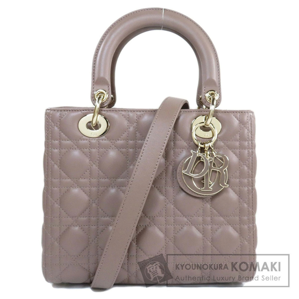 Christian Dior Lady handbag lambskin